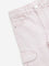 HOP Kids Light Pink Cargo-Style Relaxed - Fit Mid - Rise Jeans