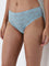 Wunderlove Aqua Lace Design Invisible Seam-Free Brief