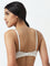 Wunderlove Off-White Padded Cotton Bra