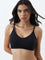 Wunderlove Black Invisible Seam-Free Padded Bra