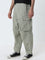 Nuon Sage Cargo-Style Loose-Fit Mid-Rise Cotton Trousers