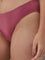 Wunderlove Dusty Rose Solid Seam-Free Hi-Leg Brief