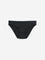 Wunderlove Black Bikini Cotton Blend Briefs - Pack of 3