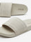 SOLEPLAY Beige Knit-Textured Slides