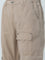 Nuon Beige Straight - Fit Cargo-Style Mid - Rise Jeans