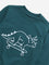 HOP Kids Green Dinosaur Embossed Cotton Sweatshirt