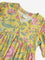 Utsa Kids Yellow Floral Printed Peplum Ethnic Top (8-14 years)