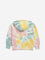 HOP Kids Multicolour Tie-Dye Printed Cotton-Blend Sweatshirt