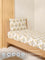 Westside Home Olive Floral Printed Single Bed Fitted Sheet and Pillowcase Set