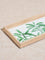 Westside Home Green Leaf Design Serving Tray