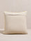 Westside Home Yellow Woven-Textured Cushion Cover