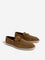 SOLEPLAY Brown Metal-Detailed Suede Leather Loafers