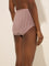Wunderlove Light Taupe Printed Cotton-Blend Full Briefs - Pack of 3