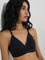 Superstar Black Invisible Triangle Lightly Padded Bra