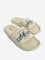 SOLEPLAY Beige Printed Pool Slides