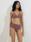 Superstar Brown Invisible Hipster Brief