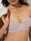 Wunderlove Light Taupe Self-Striped Under-Wired Bra