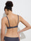 Wunderlove Charcoal Padded Cotton-Blend Bra