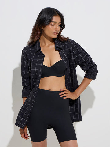 Wunderlove Black Shapewear Cooling Long Pants