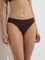 Wunderlove Brown Invisible High-Leg Brief