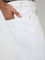 Nuon White Slim - Fit Mid - Rise Jeans