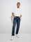 Nuon Dark Blue Relaxed - Fit Mid - Rise Jeans