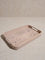 Westside Home Beige Floral Etched Serving Tray