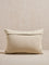 Westside Home Off-White Woven-Textured Cushion Cover