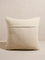 Westside Home Off-White Woven-Textured Cushion Cover