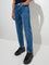 Nuon Blue Slim - Fit Mid - Rise Jeans