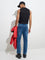Nuon Blue Slim - Fit Mid - Rise Jeans