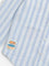 HOP Kids Blue Stripe Printed Cotton Shirt