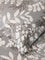 Westside Home Grey Foliage Printed Double Bed Flat Sheet and Pillowcase Set