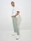 Nuon Blue Solid Slim - Fit Mid - Rise Jeans