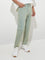 Nuon Blue Solid Slim - Fit Mid - Rise Jeans
