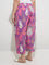 Diza Purple Ikat Design Ethnic Pants