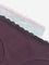 Superstar Plum Solid Bikini Cotton-Blend Briefs - Pack of 2