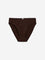 Wunderlove Taupe Cotton-Blend Hi-Leg Briefs - Pack of 3