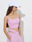 Studiofit Pink Padded Cotton Sports Bra