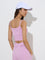 Studiofit Pink Padded Cotton Sports Bra
