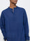 ETA Indigo Solid Relaxed-Fit Shirt