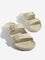 SOLEPLAY Ivory Dual-Strap Flip-Flop
