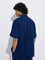 ETA Indigo Relaxed-Fit Cotton-Blend Shirt
