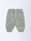 HOP Baby Sage Mid-Rise Cotton-Blend Joggers