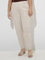 Gia Beige High-Rise Cotton-Blend Jeggings