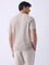ETA Beige Woven-Textured Relaxed-Fit Cotton T-Shirt