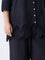 Diza Black Embroidered Cotton Tunic