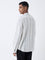ETA Off-White Stripe Embroidered Relaxed-Fit Cotton Shirt