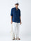 ETA Indigo Crinkle-Textured Relaxed-Fit Cotton Shirt