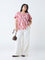 Gia Multicolour Abstract Pattern Top